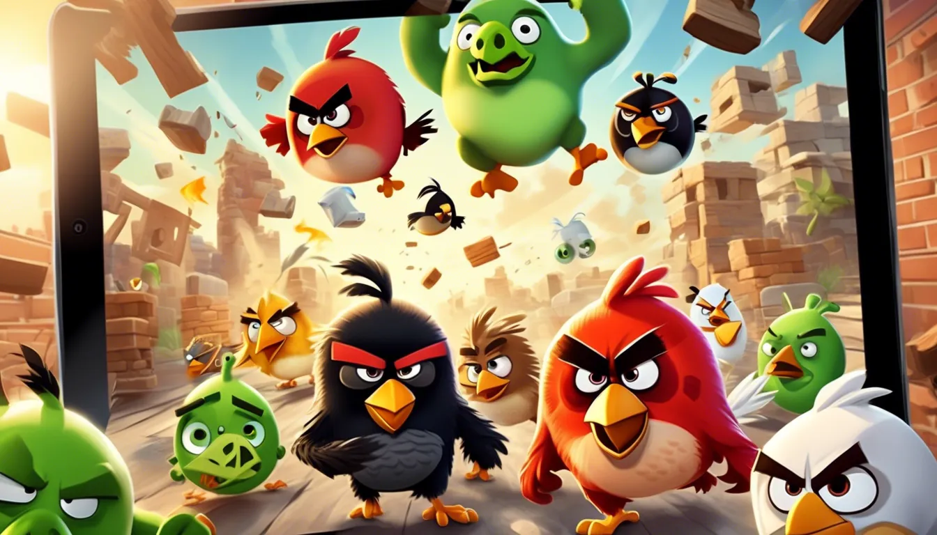 Unleash Your Fury with Angry Birds The Ultimate Android Game!